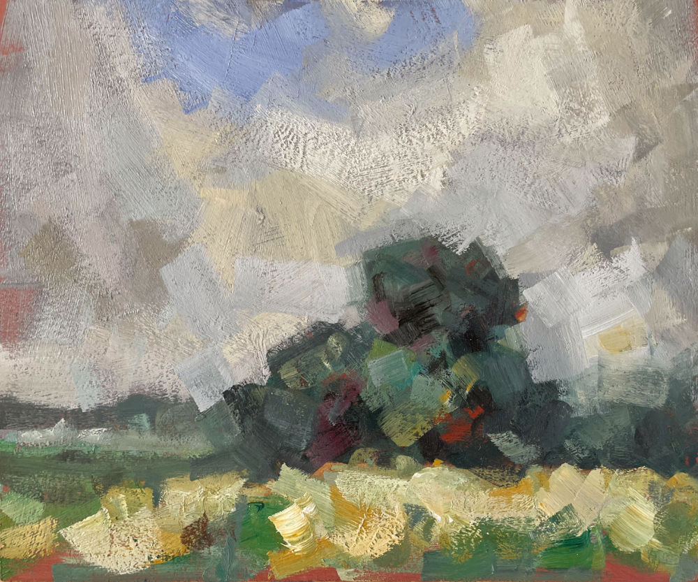 Landschaft 25 x 30 cm