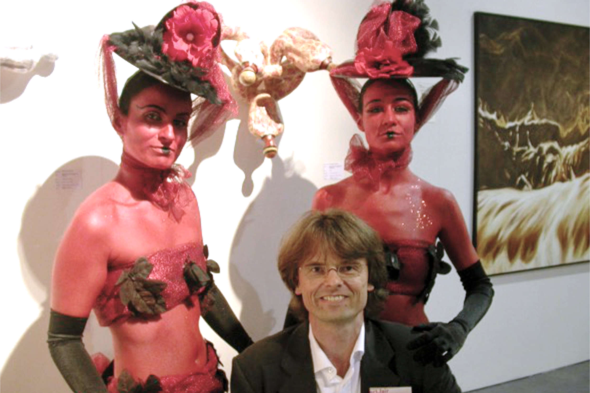 Performance auf art-fair Köln