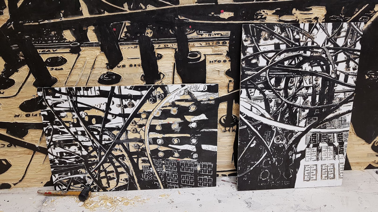 Druckstöcke Modulare Synthesizer